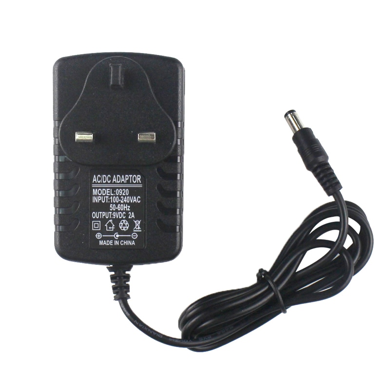 9v 2a 5.5*2.1mm 50-60hz verkkovirtalähde boss katana-mini akkukäyttöiselle kitaravahvistimelle