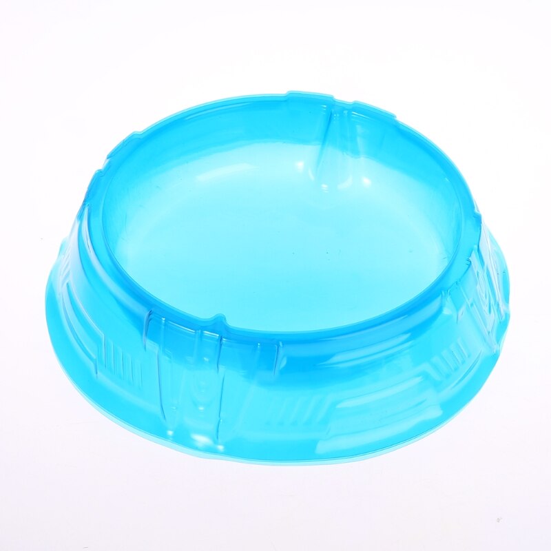 Nueva placa giratoria para batalla de estadio, Batalla de ataque, Arena de combate azul transparente para Beylad Y4UD