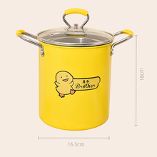 3.6L Keuken Non-stick Friteuse Pan Inductie Kookplaat Friteuse Gasfornuis Friteuse Pot Met Olie Afvoer Screen