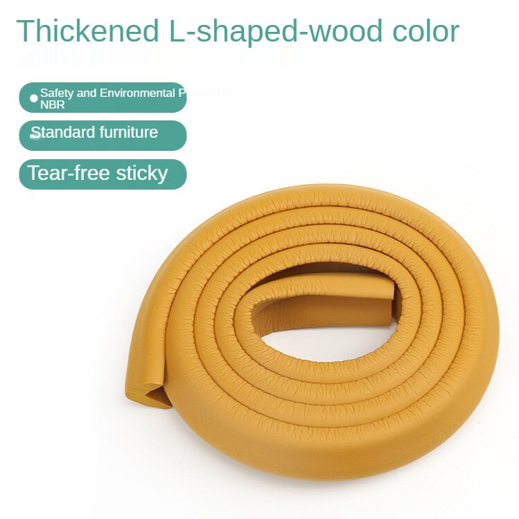 Protector de esquina de seguridad para bebé, elemento de seguridad para esquina de los muebles para niño de 2M, cubre ángulos, protectores para las esquinas de las mesas, cinta adhesiva: 3