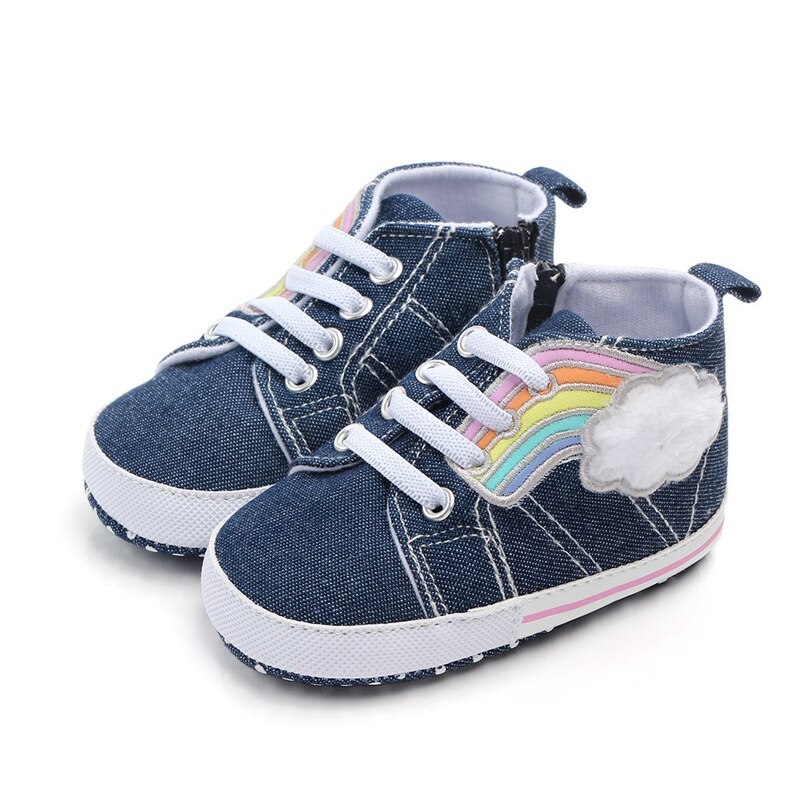 Spring Baby Girl Pearl Bunny Toddler Soft-Sole Anti-Slip Walking Shoes