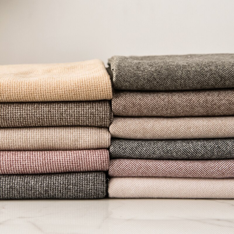 50Cm * 150Cm/Stuk, Half Size Verdikte Kasjmier Als Tweed Doek, Jas, Broek, jurk Stof, Diy Handgemaakte Materiaal