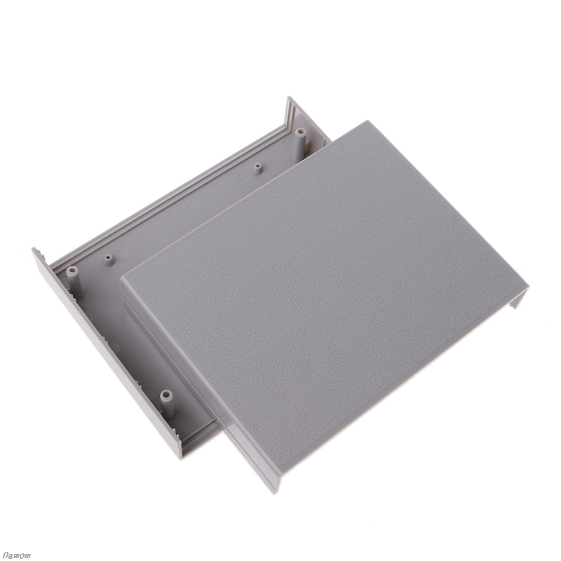 Plast elektronisk projektlåda kapsling instrument skal fall diy 130 x 170 x 55mm damom