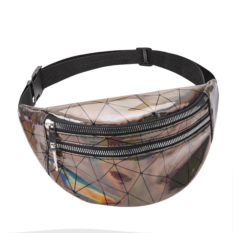 Dizhige kvinnor väska bröstväska kvinnlig messenger handväska axel crossbody väskor för kvinnor: Brun