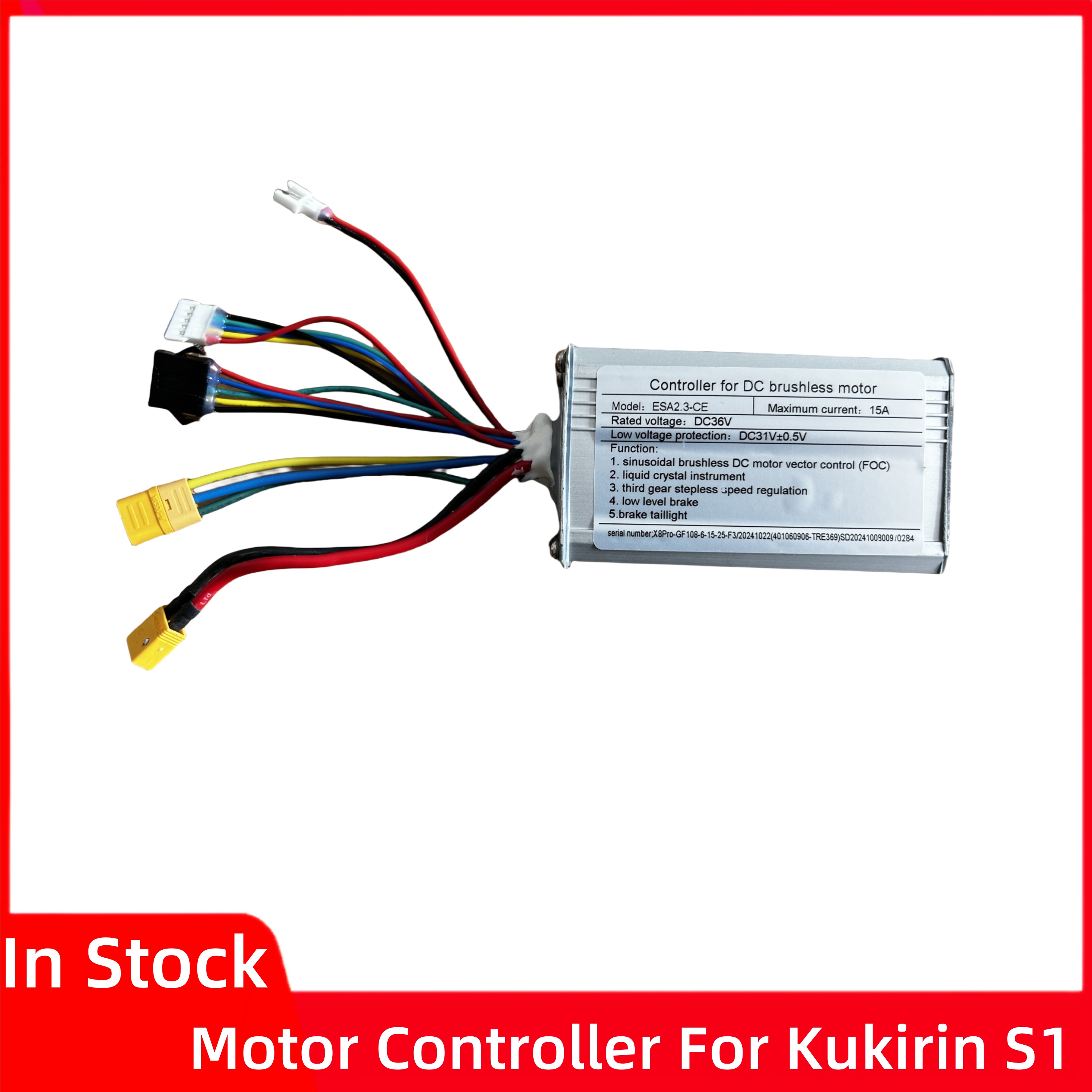 DC 36V Controller Montage für KugooKirin S1 Elektroroller Kukirin S1 Motor Controller Ersatzzubehör