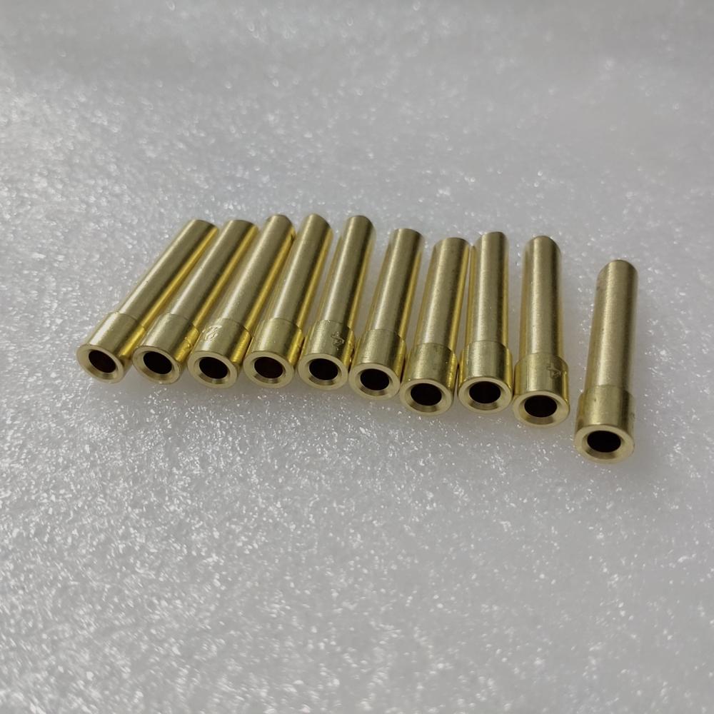 10 stuks 30mm lengte wig tig spantang lasverbruiksartikel wolfraam elektrode spantang voor  wp17/18/26 toortsen