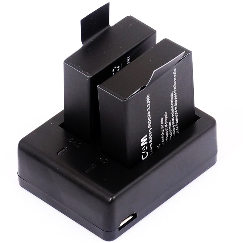 SJ4000 mini USB caricabatteria per fotocamera SJCAM SJ 4000 SJ5000 + Wifi SJ6000 SJ7000 accessorio