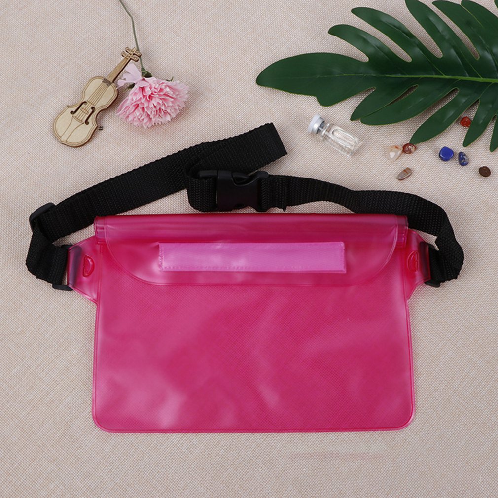 Natation en plein air téléphone portable sac de taille étanche Transparent printemps plage Pvc Collection sac sac étanche: 9