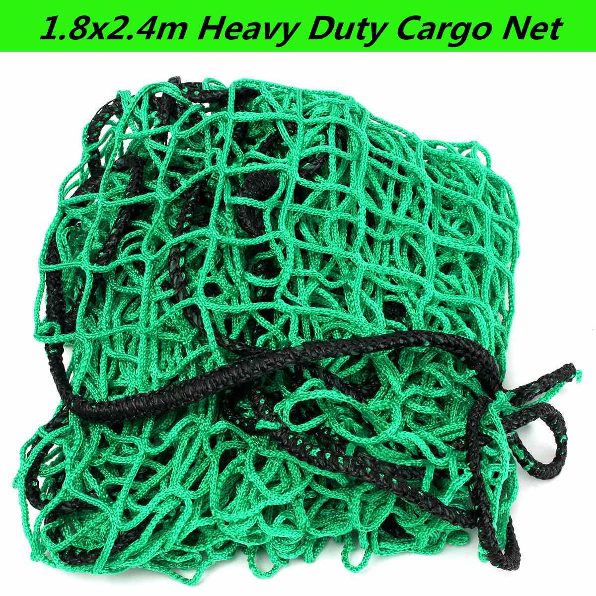 1.8x2.4 m camion maille cargaison Net fort lourd cargaison Net pick-up bateaux camion remorque benne étendre maille couvre toit bagages Net
