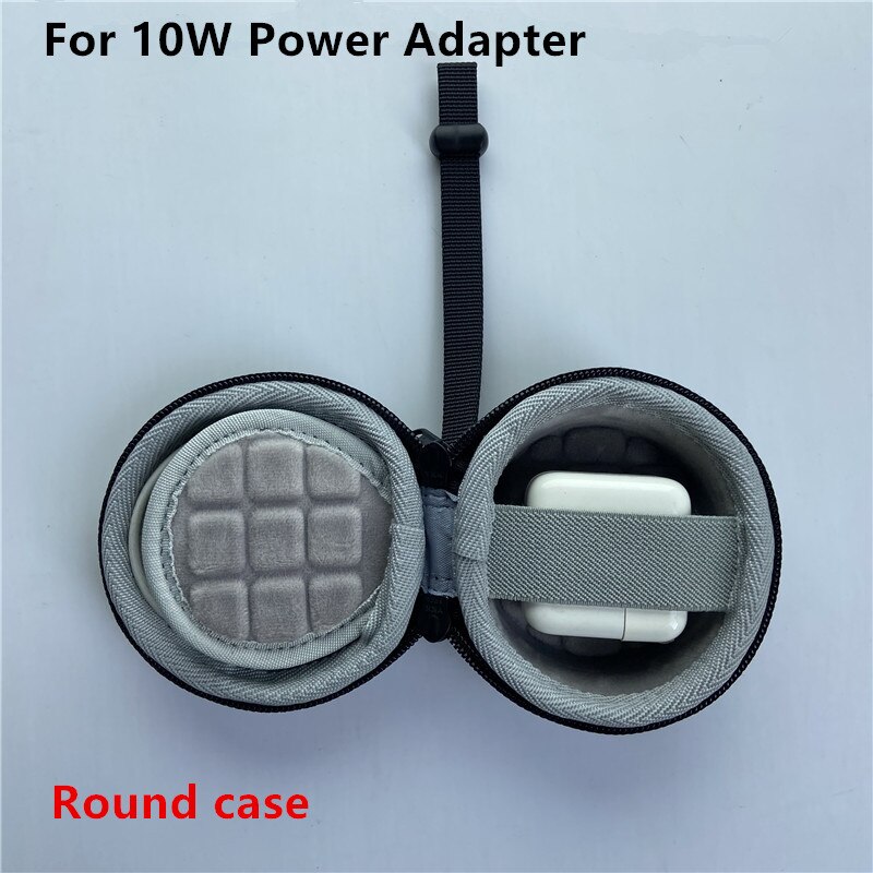 Hard Carrying Case for iPhone/iPad/iPod Power Adapter 140W 96W 87W 67W 61W 30W 29W 20W Case Bag Charger Head Storage Box: Small for 10W