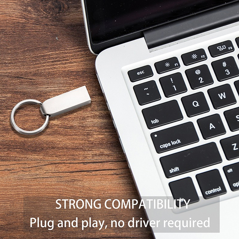 Metal Pen Drive 64GB Memory USB Flash 64GB 32GB 16GB High Speed Flash Drive 128GB Memory stick pendrive External Storage Devices