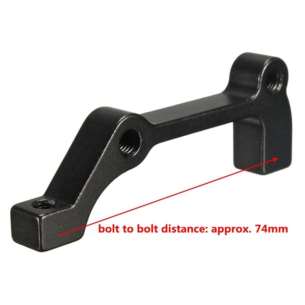 Schijfrem Adapter Aluminium Voor 203Mm Achter 180Mm Bike