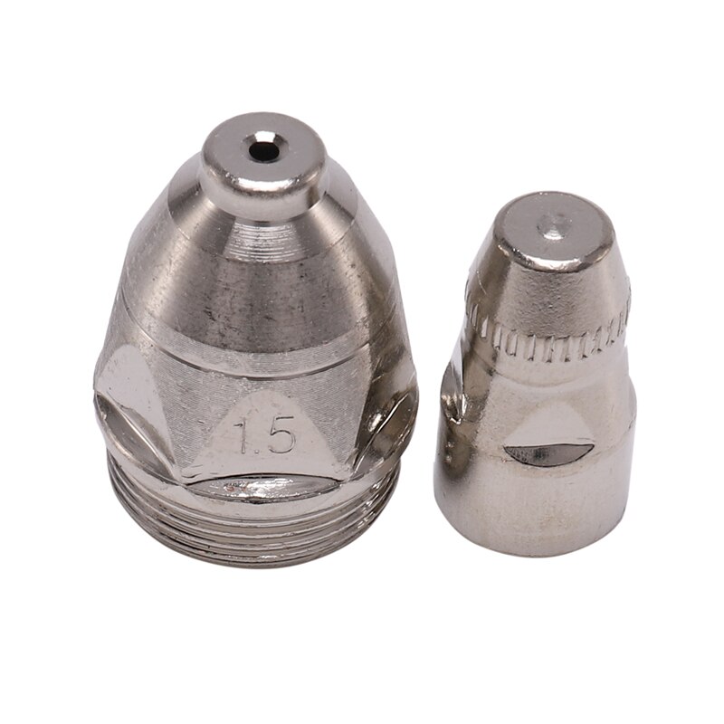 20Pcs P80 Plasma Cutting Torch Consumable Cutting CNC 80A P80 Plasma Torch Tip Electrode Nozzle
