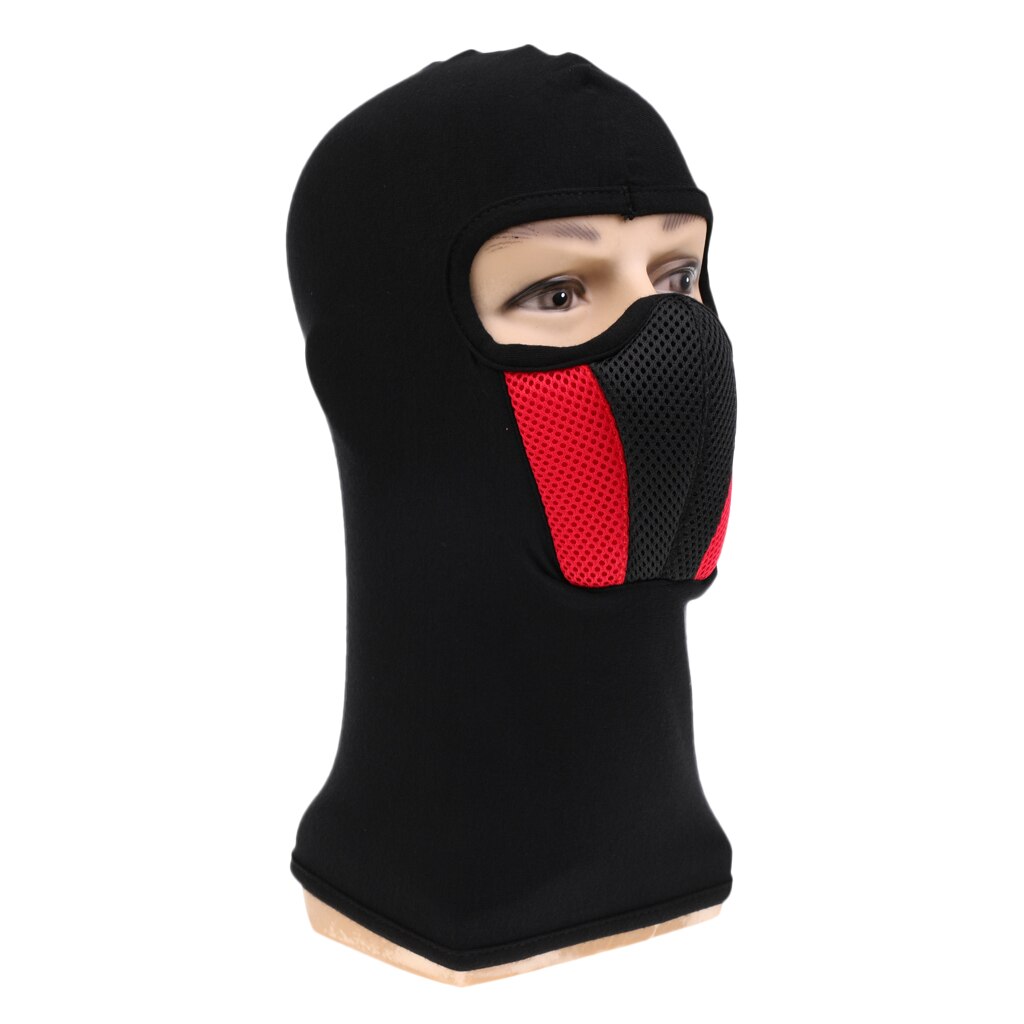 Bivakmuts Gezichtsmasker Ademend Motorfiets Fietsen Onder Helm Cover Volgelaatsmasker voor Outdoor Sport