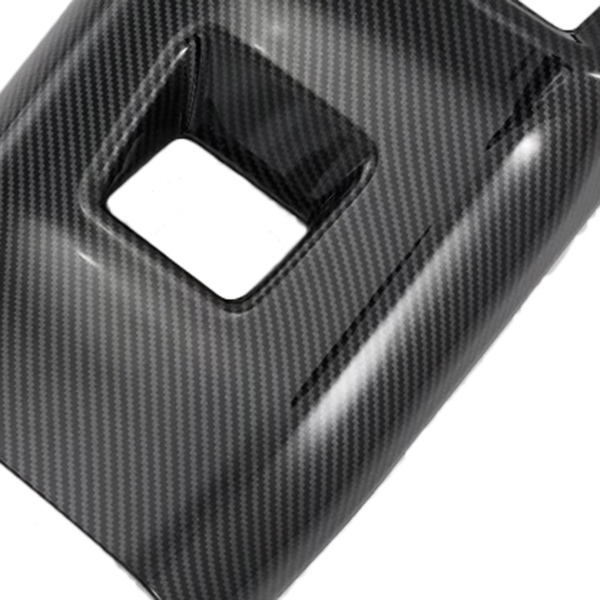 Bil air condition ventil utløpsdeksel trim armlen boks alt inkludert bak for toyota rav 4 rav 4 karbonfiber stil ca
