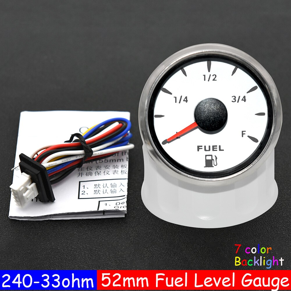 0-190ohm Fuel Float Sensor 52mm Fuel Level Gauge 7... – Grandado