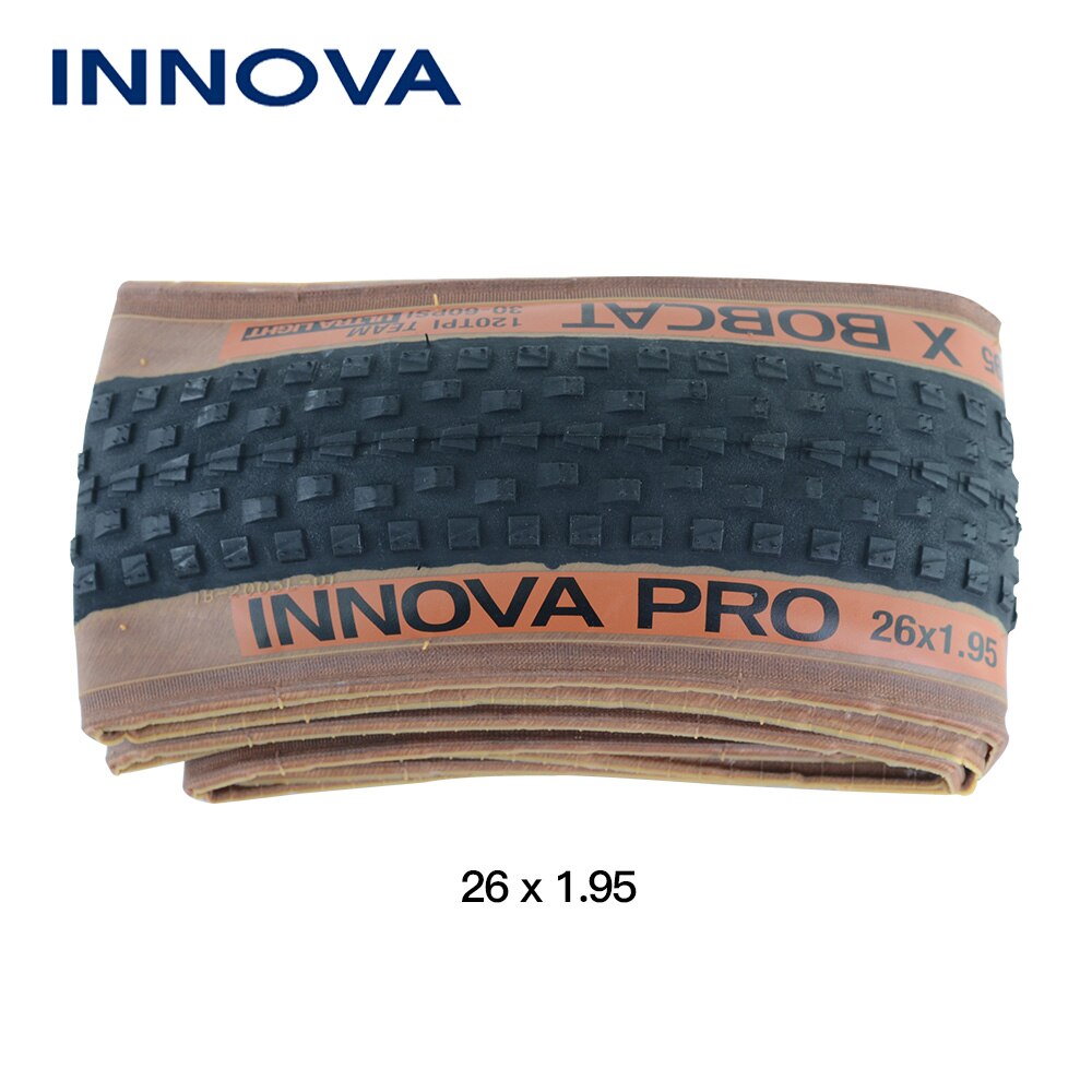 INNOVA MTB Bicycle Tire 26x1.95 27.5x1.95 29x1.95 120TPI Mountain Bike Tires Ultralight 308g 30-60 PSI Cycling Tyres Bike Parts: 2003L 26x1.95