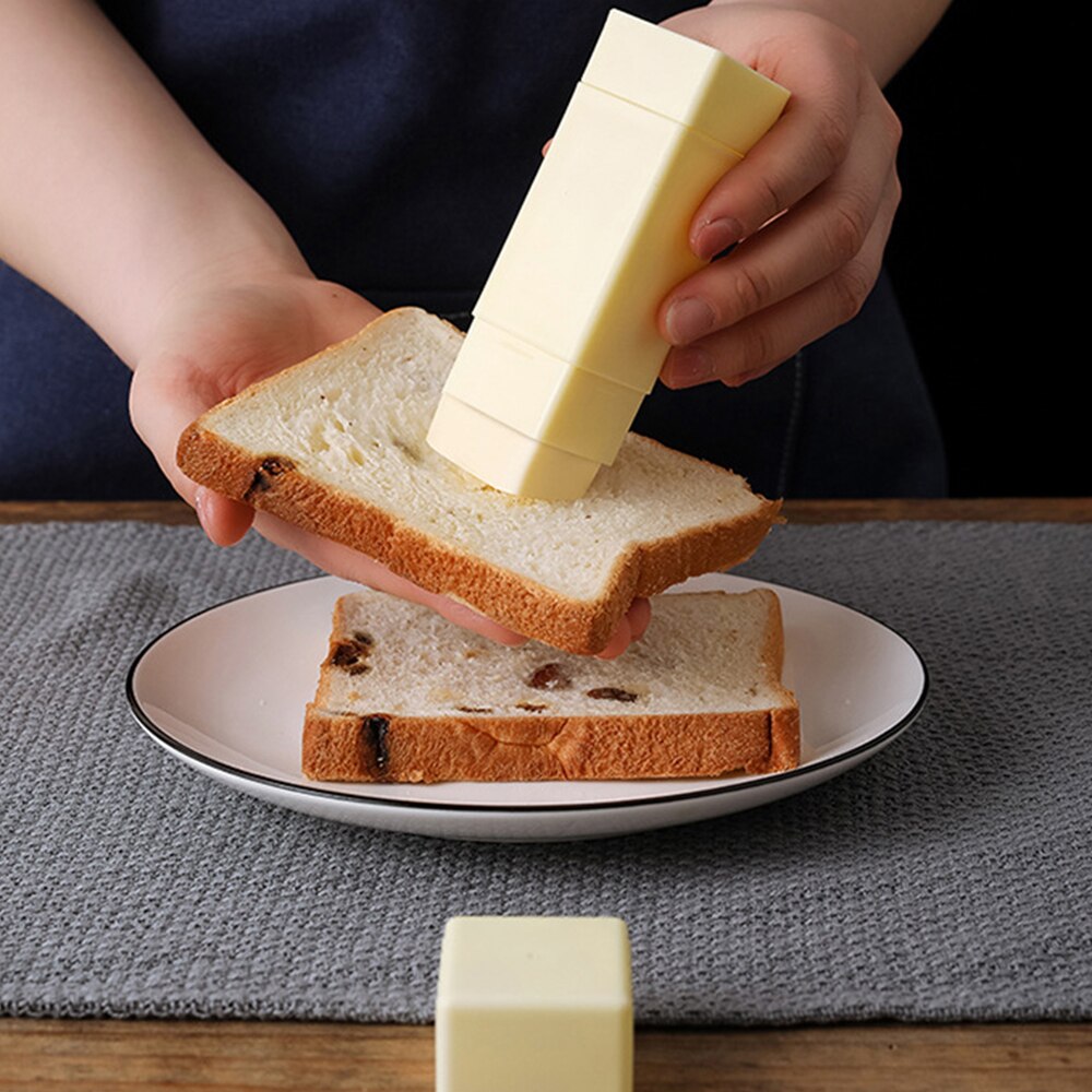 Solid Butter Stick Plastic Kitchen Cheese Tools Butter Storage Box Cheese Storage Case Butter Keeper Box Kitchen Gadgets