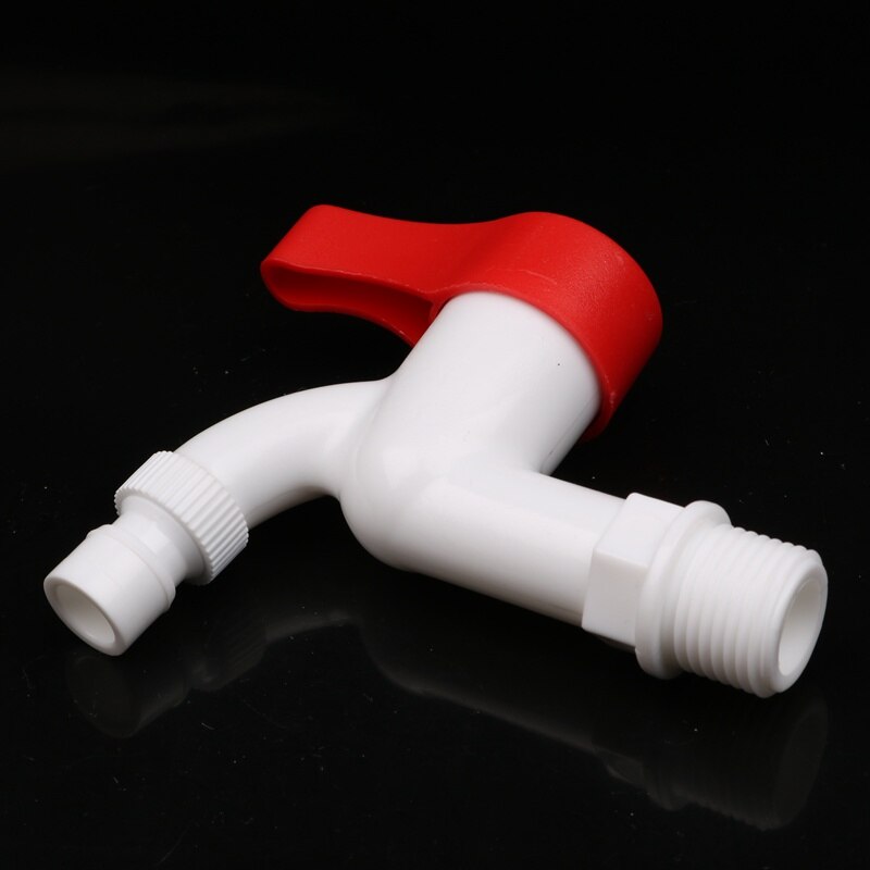 1pc 1/2" male thread POM faucet kitchen plastic water tap 1/2 inch oblique bibcocks plumbing faucets garden connector: Default Title