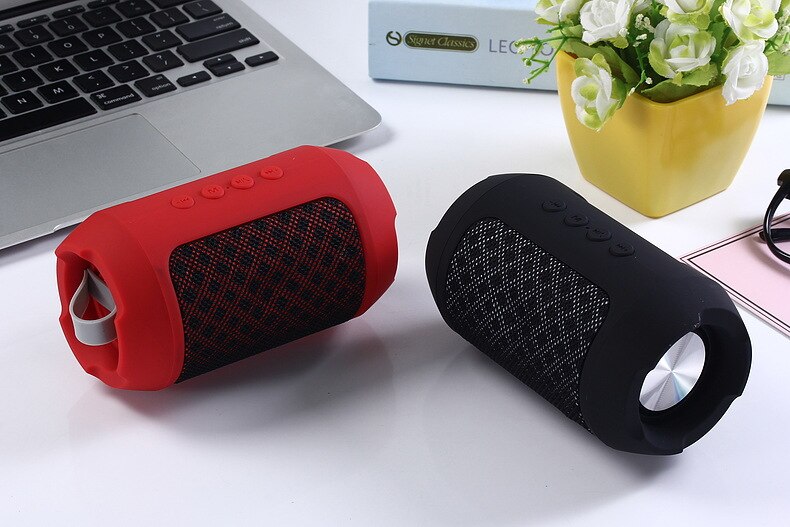 Muziek Draagbare Mini Bluetooth Speaker Draadloze Hifi Luidspreker Subwoofer Luidspreker Audio Ondersteuning Tf Aux Usb