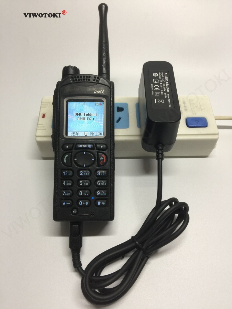 Adaptador de AC-DC de línea de carga para walkie-talkie, para Motorola MTP850, MTP830, MTP810, MTP750, MTP850S, cargador de batería para interfono, PSM4250A