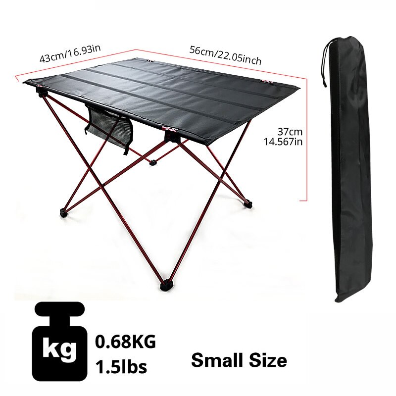 Faltbare Falten Camping Wandern Schreibtisch Reisen Picknick Tisch Kleine Terrasse Schreibtisch Aluminium Legierung Tragbare Tisch Ich bin Freien