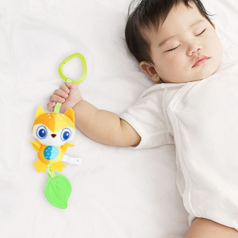 Poussette Mobile 77HD pour bébé, hochet, pendentif, dessin animé, Animal, poupée, berceau, lit suspendu, cloche, éducative, sensorielle