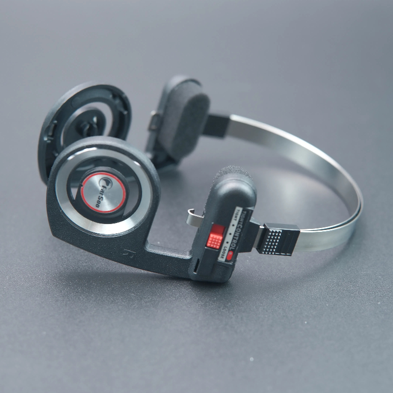 Farsoo portable pro reparationstillbehör för koosso headband kompatibel med ksc 75 ksc 35 pp hörlurar högtalarelement: Röd