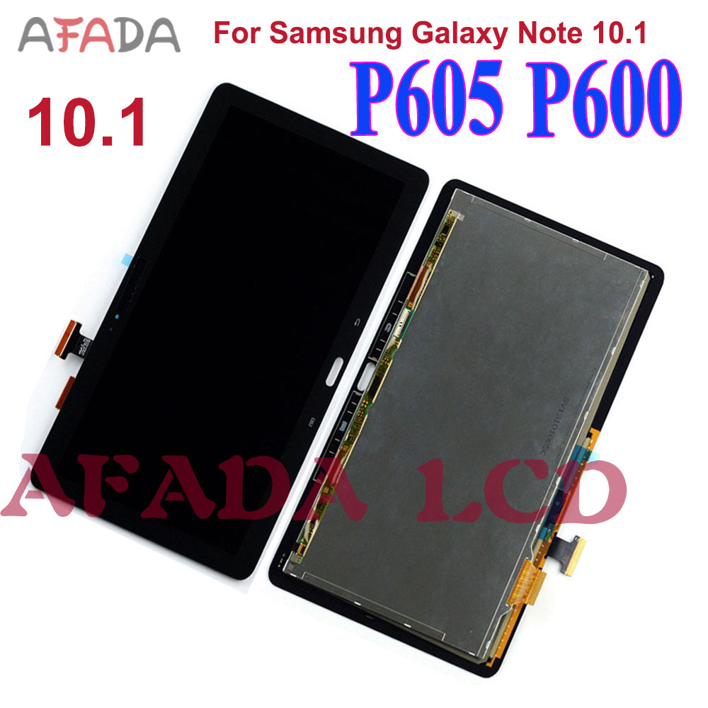 Original Samsung Galaxy Note 10.1 SM-P600 P605 P6000 LCD Display Touch Screen Digitizer Assembly Free Tools