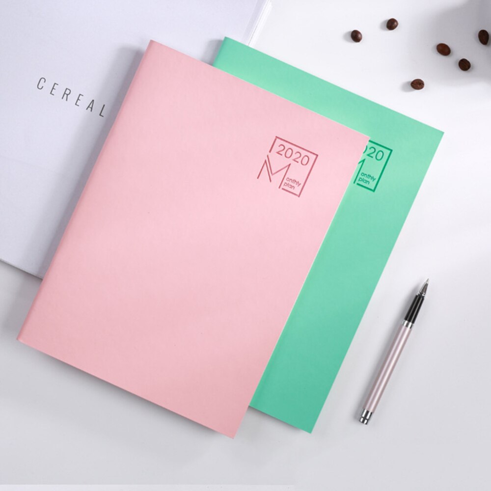 48 Sheets Stationary Notebook Daily Weekly Monthly Planner A5 Notebook Time Memo Planning Organizer For School Office
