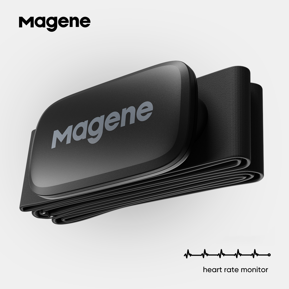 Wireless ANT+ Bluetooth Cycle Computer Speed Cadence Heart Rate For GARMIN BRYTON XOSS Magene Bicycle Cycling Computer: Magene HRM