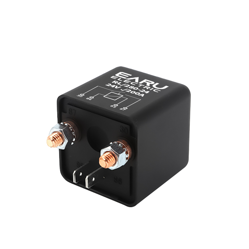 High Current Relay Starting Relay 200A 100A 12V 24V Power Automotive Heavy Current Start relay Car relay Earu