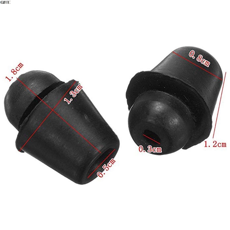 Universal 2Pcs Car Door Dampers Buffer Pad Cover Rubber Anti Shock