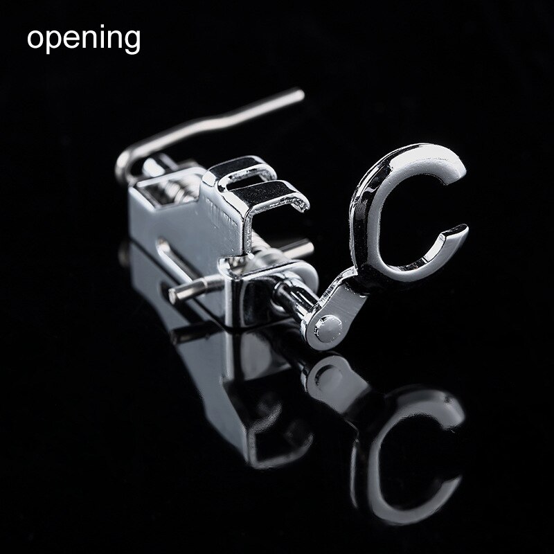 1 sztuk domowe maszyny robić szycia części pikowania rękojeść cerowanie stóp wolny ruch odzież tkaniny robić szycia stopka dociskowa: opening