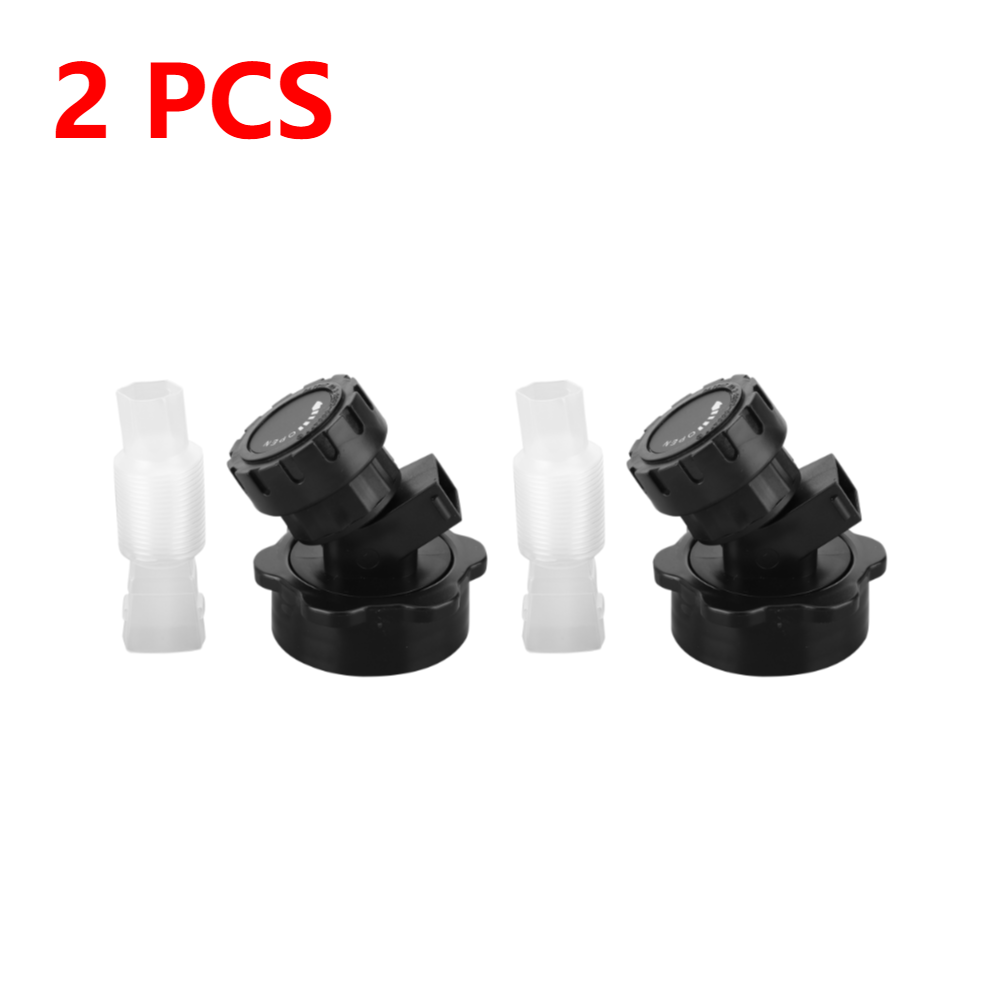 1-5 Stuks Draagbare Wateremmer Afdichting Deksel Met Kraan Camping Water Emmer Cover Water Opslag Container Deksel Voor Kamperen Wandelen: Blauw