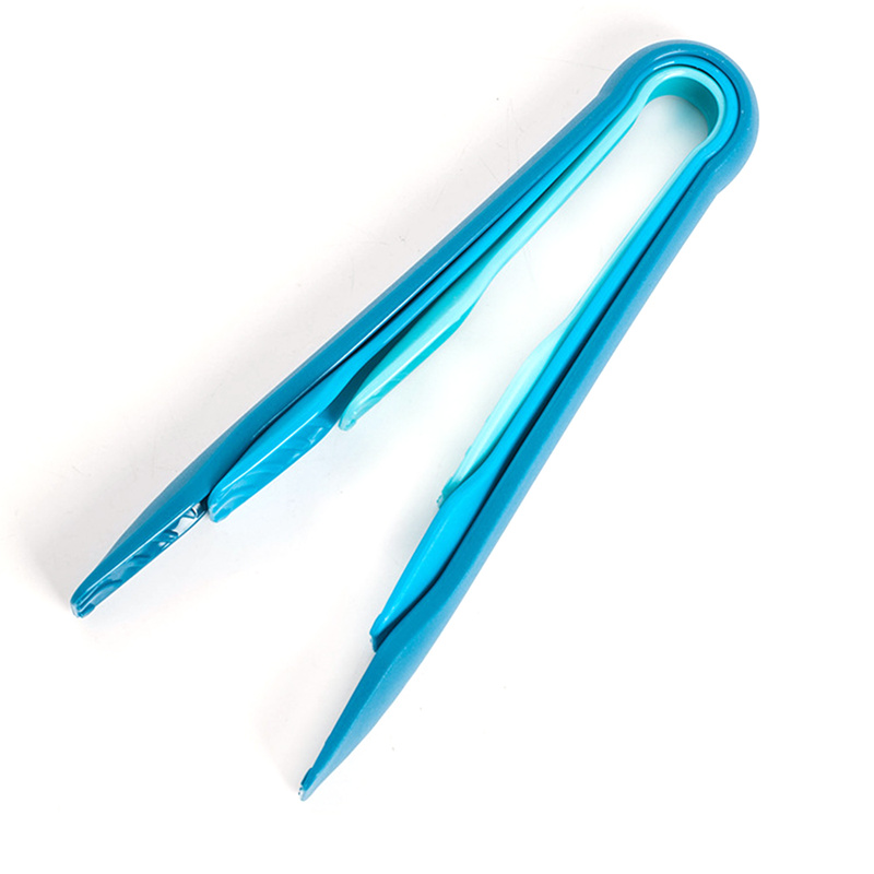 3 stuks/set plastic voedseltangen antislip keukentangen voor barbecue koken salade brood cake dessert klem bbq clip keukengereedschap