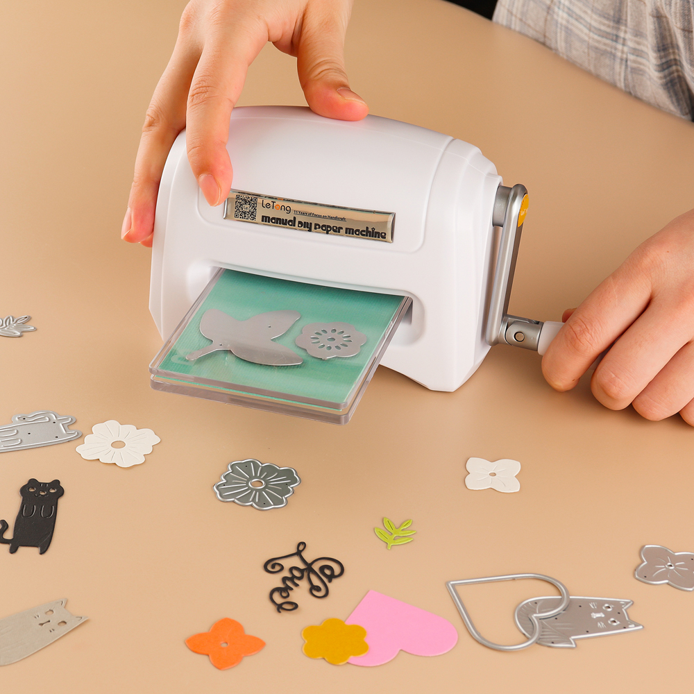 Gestanzte Maschinen, Papierschneidemaschine, Prägemaschine, DIY-Handwerk, Stanzformen zum Basteln, Stanzformen, Scrapbooking, Papierschneider
