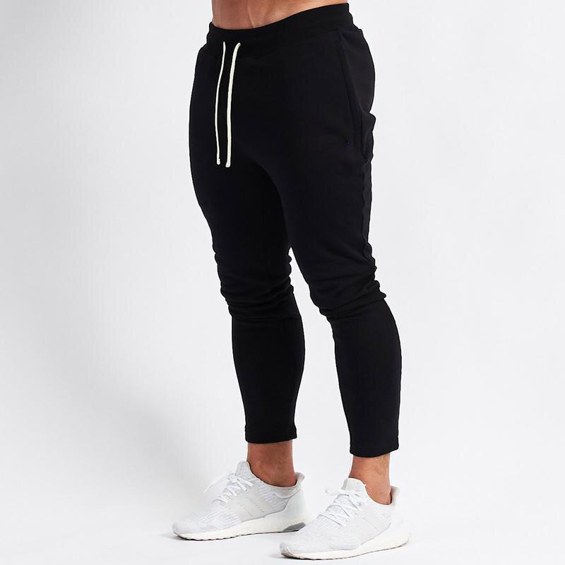 Sportbroek heren joggingbroeken joggingbroeken gele zomer effen broek zwarte joggingbroek fitness heren sportkleding broeken sport