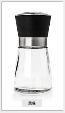 Köksmaskin pepparglaskvarn 180 ml: Svart