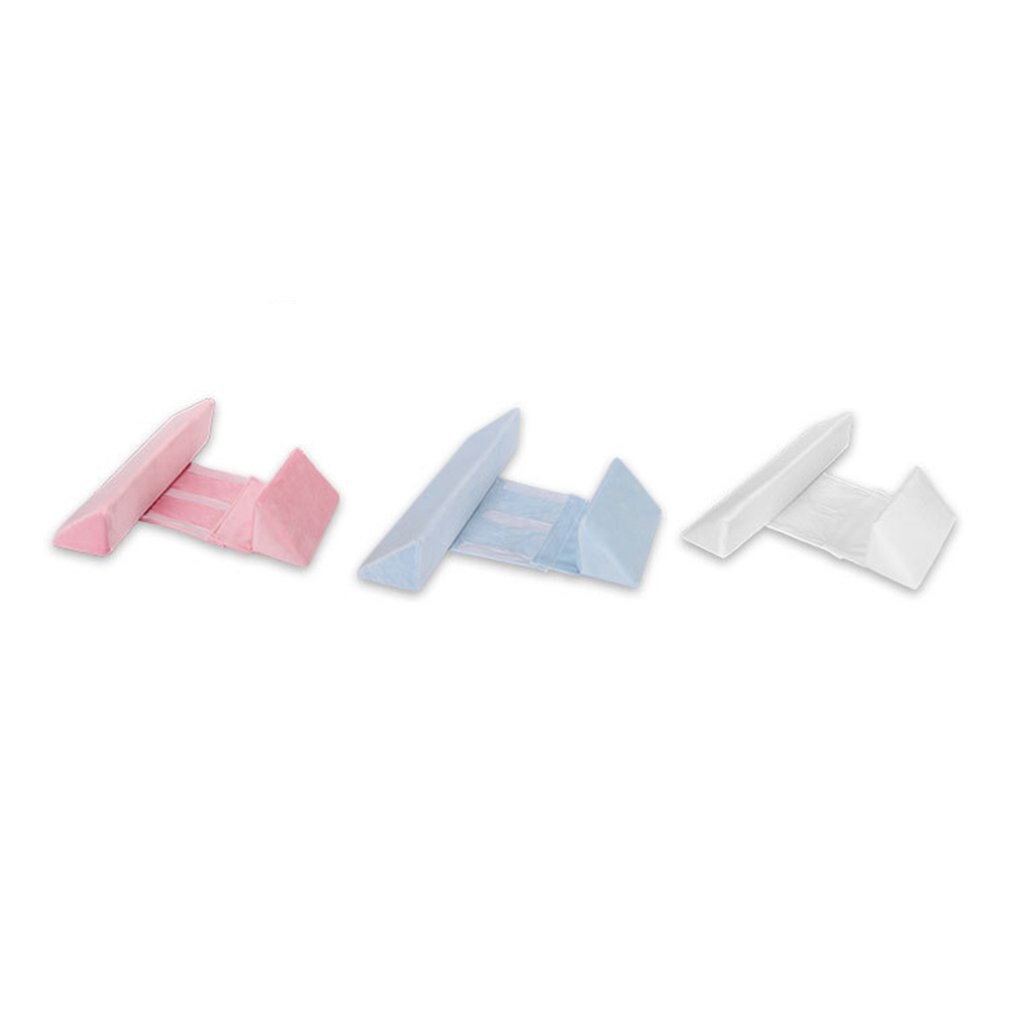 Almohada para dar forma al bebé, almohada Anti-Rollover lateral para dormir, almohada triangular de posicionamiento para bebés de 0 a 6 meses