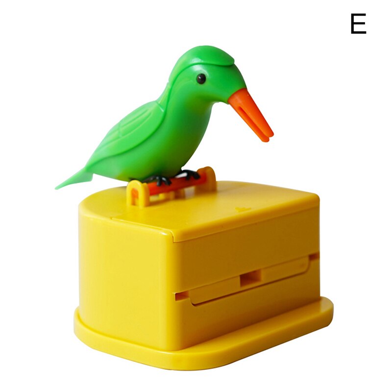 Cute Bird Shape Toothpick Holder Container Automatic Toothpick Dispenser Toothpick Storage Box Table Toothpick Case Home Decor