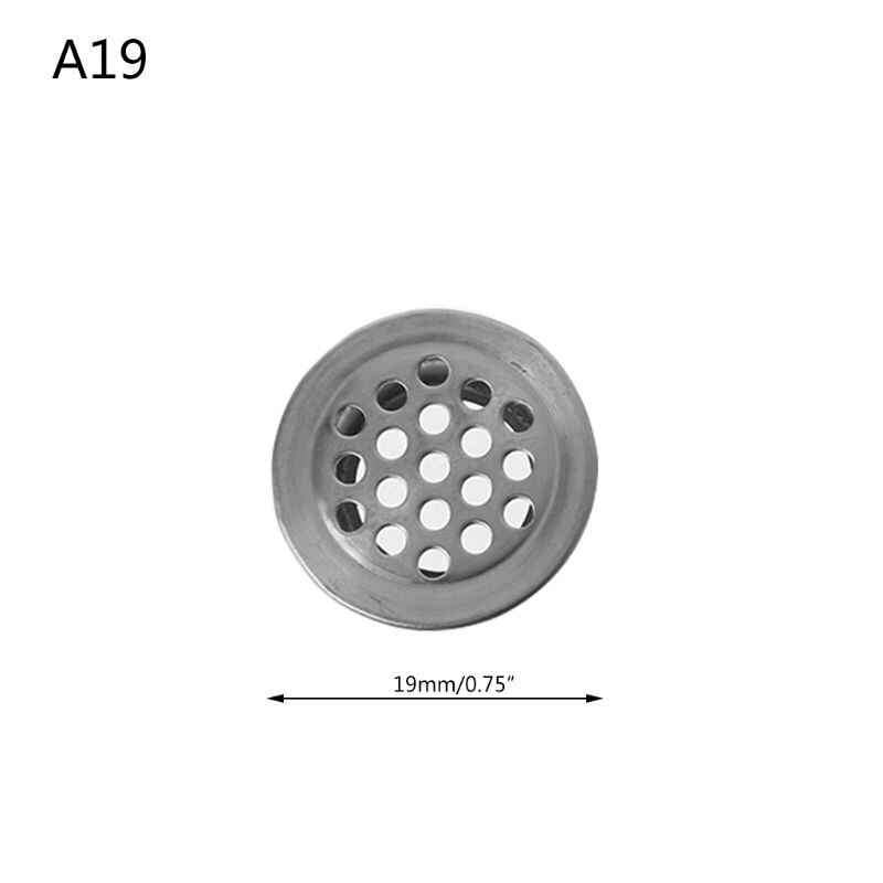Stainless Steel Air Vent Hole Ventilation Louver Round Shaped Venting Mesh Holes