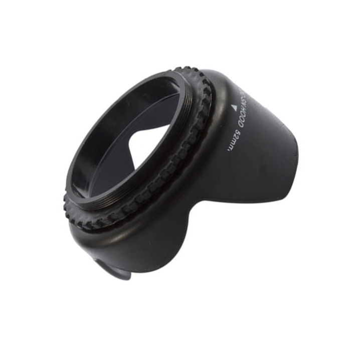 52mm Flower Petal Tulip Lens Hood Screw Mount For Canon digital Camera