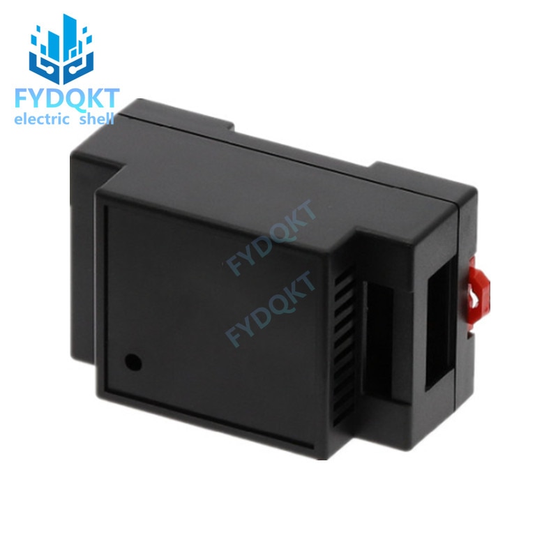 Chassis Case Instrument Enclosure Rail PLC Electrical Enclosure 4-05 88x54x44mm 35-Rail Plastic Junction Box