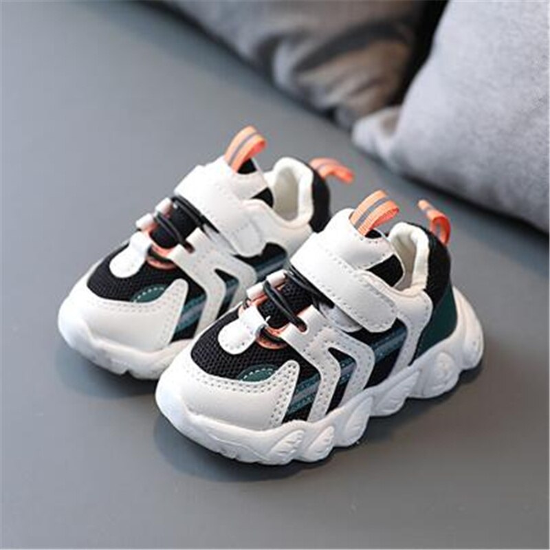 Baby Zachte Zolen Peuter Schoenen Jongen Meisje Comfortabele Antislip Schoenen Baby Ademend Mesh Sneakers Kinderen Casual schoenen