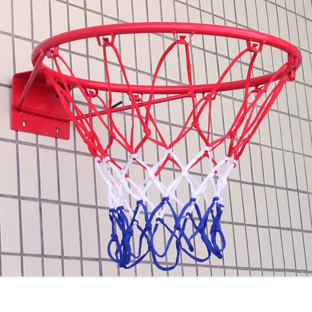 Indoor En Outdoor Basketbal Doos Sport Luxe Wit Basketbal Netto Duurzaam En Duurzaam Voor Standaard Mand