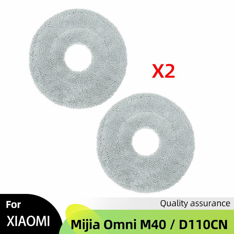 Ajuste para Xiaomi Mijia M40 / D110CN Robot aspirador de repuesto Cepillo Lateral principal filtro HEPA almohadillas de fregona bolsa de polvo accesorios de repuesto