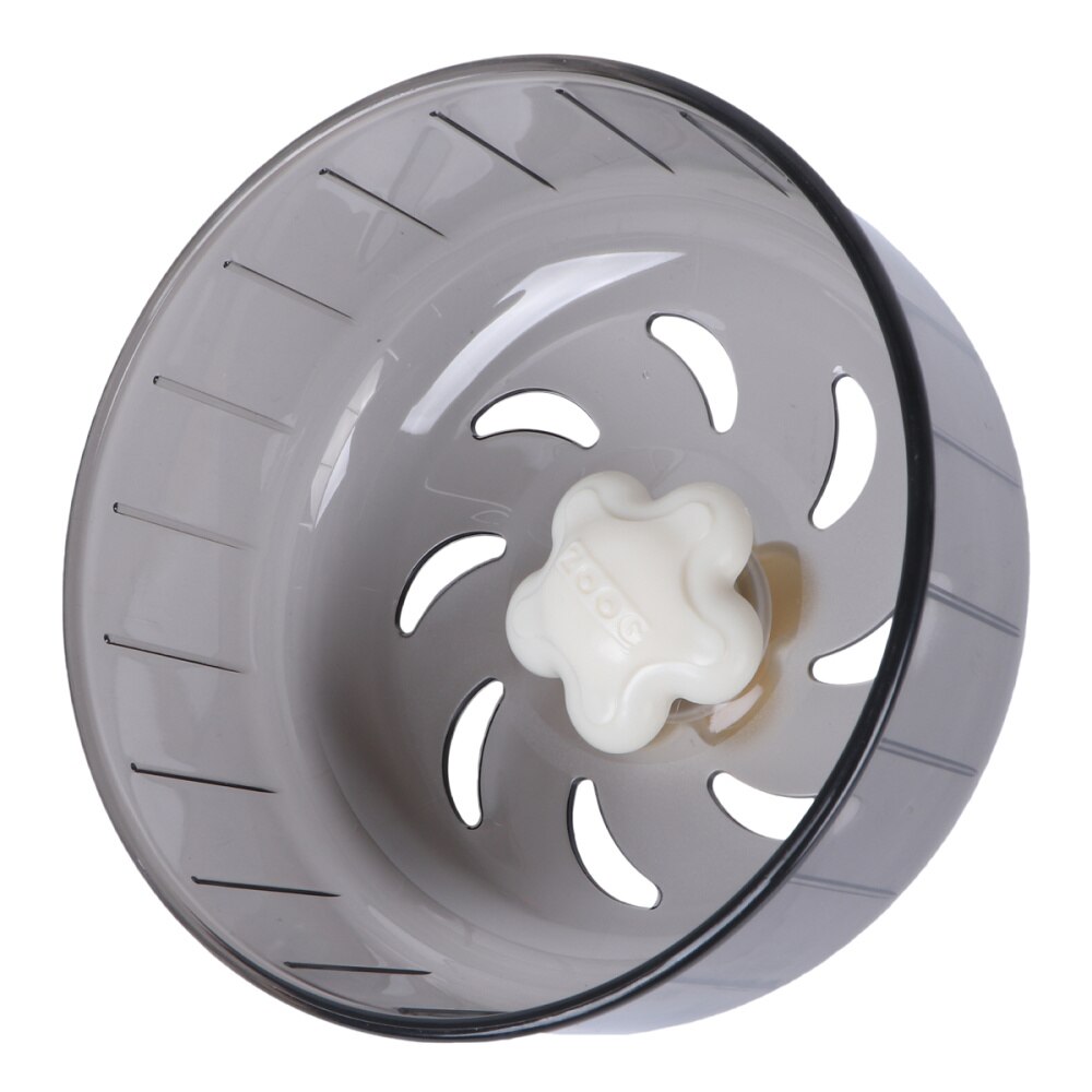 Little Hamster Running Wheel Mute Hamster Exercise Wheel Toys for Pet (Grey)