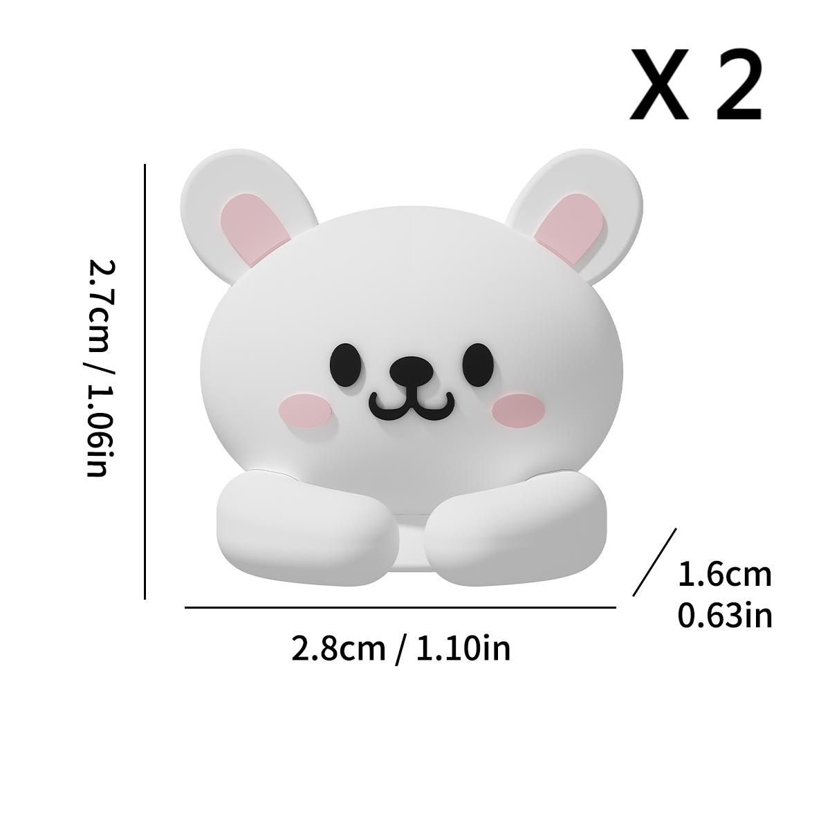 WORTHBUY Bonito Desktop Cable Organizer Holder Winder Clips Desk Auto-adesivo Mobile Phone Data Cable Management Wire Cord Holder: ROXO