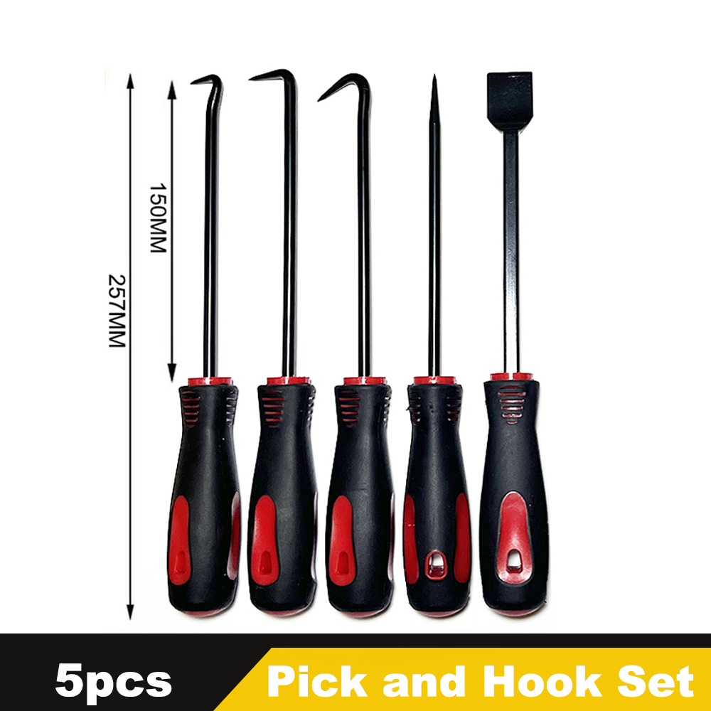 Auto Öl Dichtung Schraubendreher einstellen O Ring Dichtung Abzieher Haken Entfernung Werkzeug Reifen Stein Reinigung wählen und Haken einstellen für Automobil